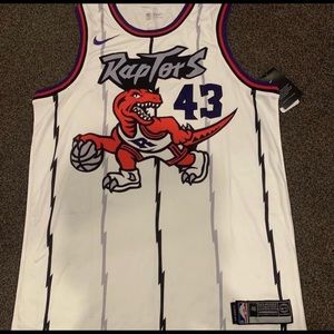 Replica retro raptors jersey